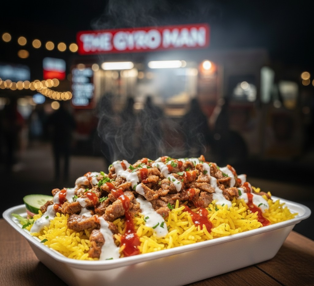 meet our Flavorful Lamb Over RiceTender